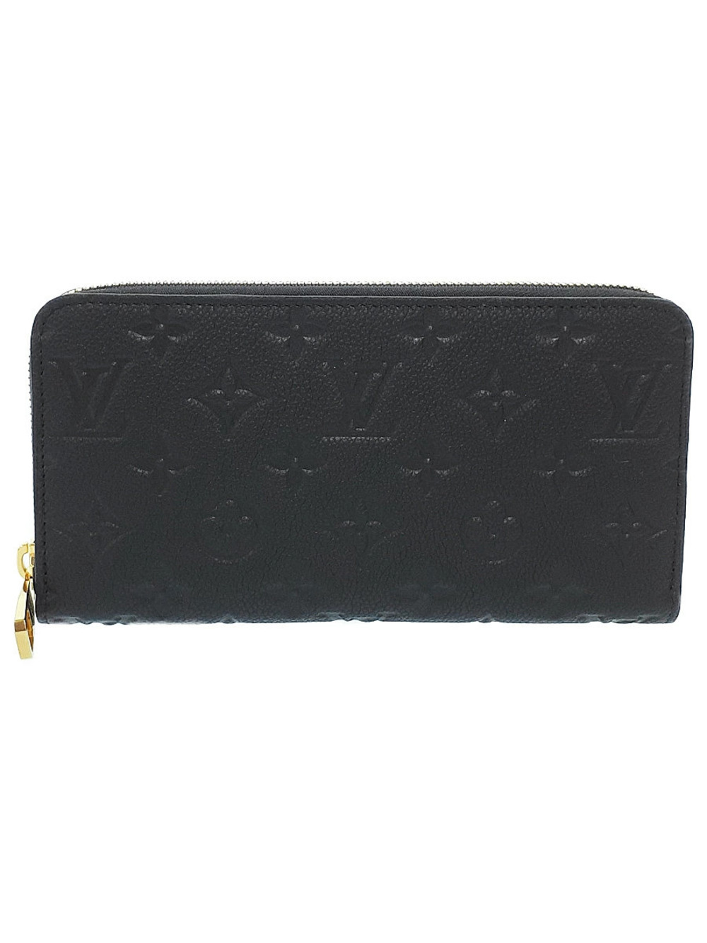 Louis Vuitton Monogram Empreinte Zippy Wallet Round Zipper Long